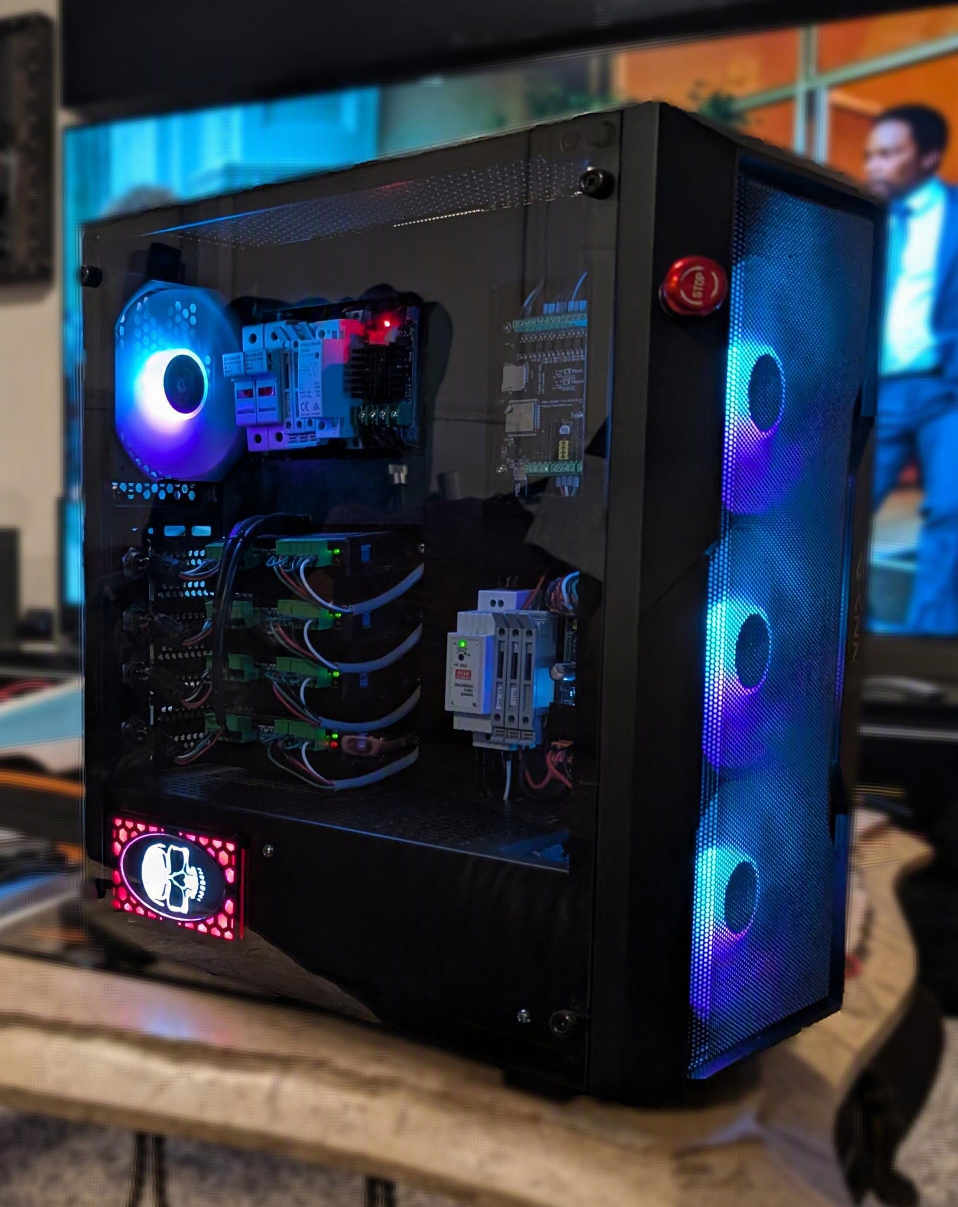 Custom CNC control box